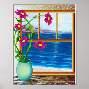 Poster Ocean in my window