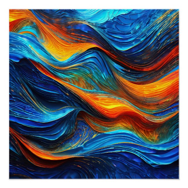 Póster Ocean Lava "Pyroquatic" (Frente)