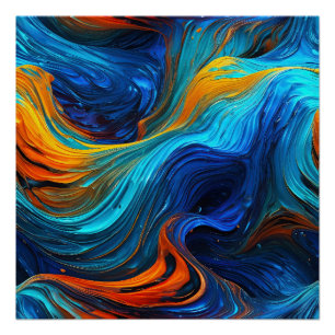 Póster Ocean Lava "Tempestial"