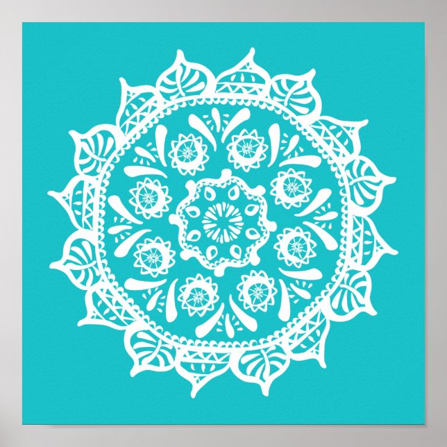 Póster Oceana Mandala (Frente)