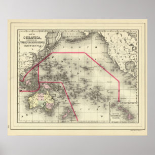 Poster Oceanica, ilhas de sanduíche 2