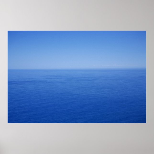 Poster Oceano Azul (Frente)