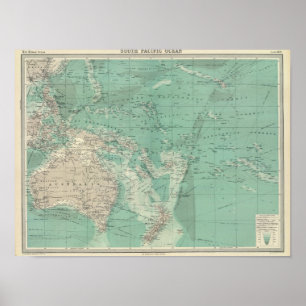 Póster Oceano de South Pacific