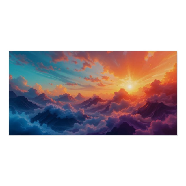 Póster Oceano do Céu (Frente)