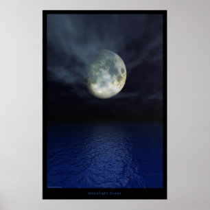 Póster Oceano do luar - edição especial