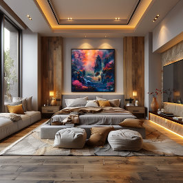 Póster Océano Fantástico: Impresionista y Realista