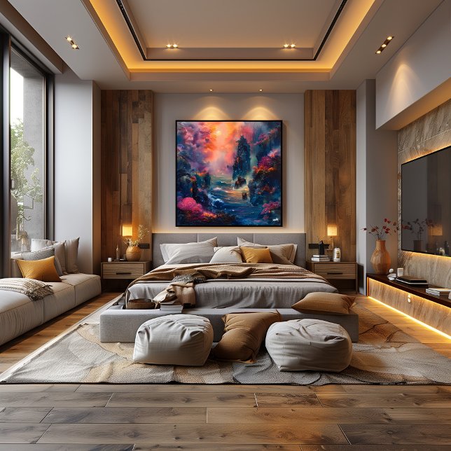 Póster Océano Fantástico: Impresionista y Realista (Criador carregado)