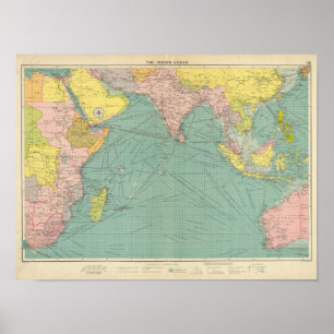 Poster Oceano Índico 3