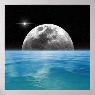 Poster Oceano lunar