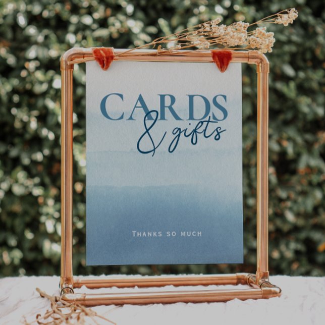 Poster Oceano Moderno`Cartões e Presentes de Chá de frald (Criador carregado)