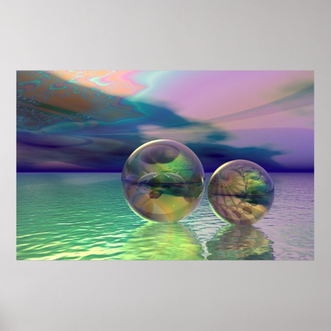 Póster Oceano pacífico (Frente)