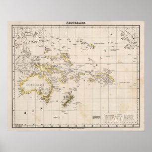 Póster Oceano Pacífico