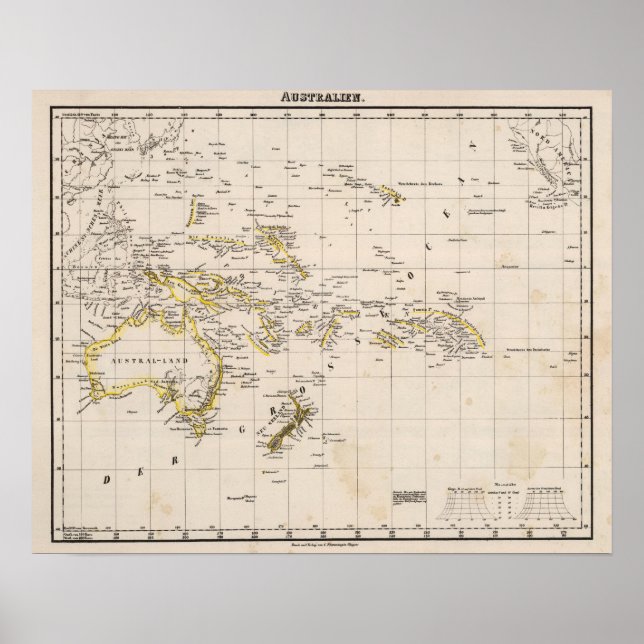 Póster Oceano Pacífico (Frente)