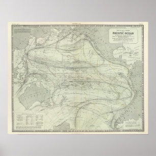 Póster Oceano Pacífico 4