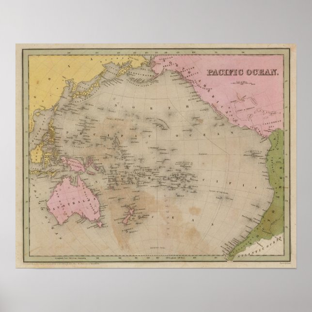 Póster Oceano Pacífico 8 (Frente)