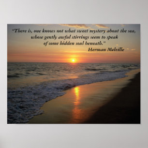 Poster Oceanside Sunset