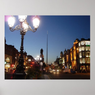 Póster O'Connell Street Dublin