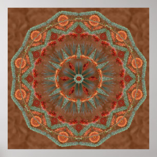 Póster Ocotillo Mandala 1