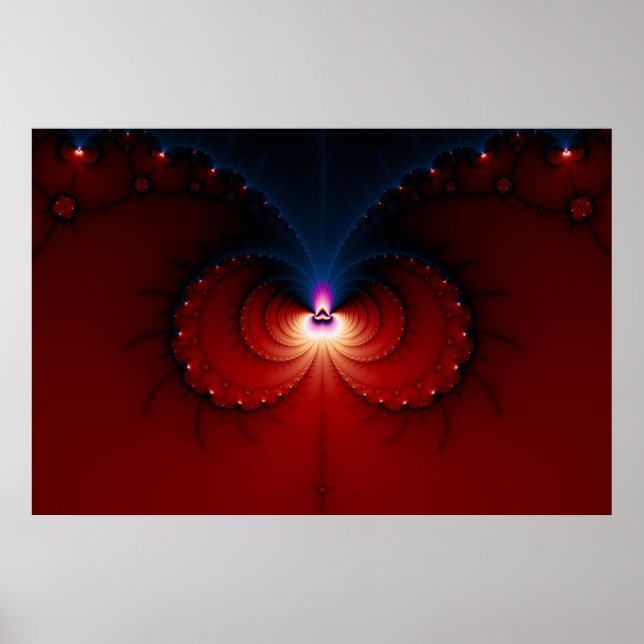 Póster Octo - Fractal (Frente)