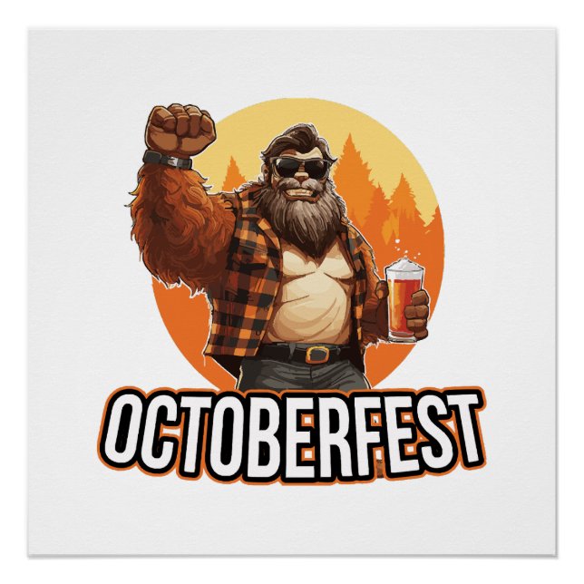 Póster Octoberfest Pé Grande  (Frente)