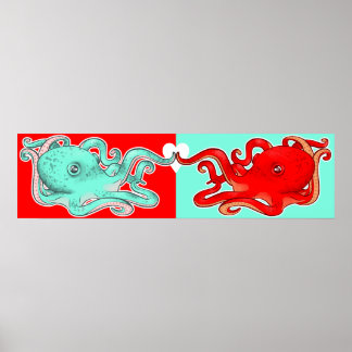Póster Octopi Atração