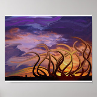 Poster Octopi no céu