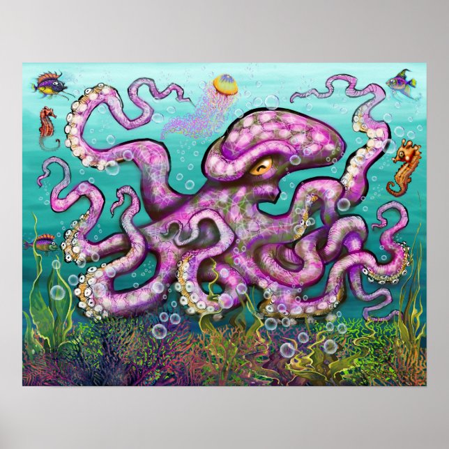 Poster Octopus (Frente)