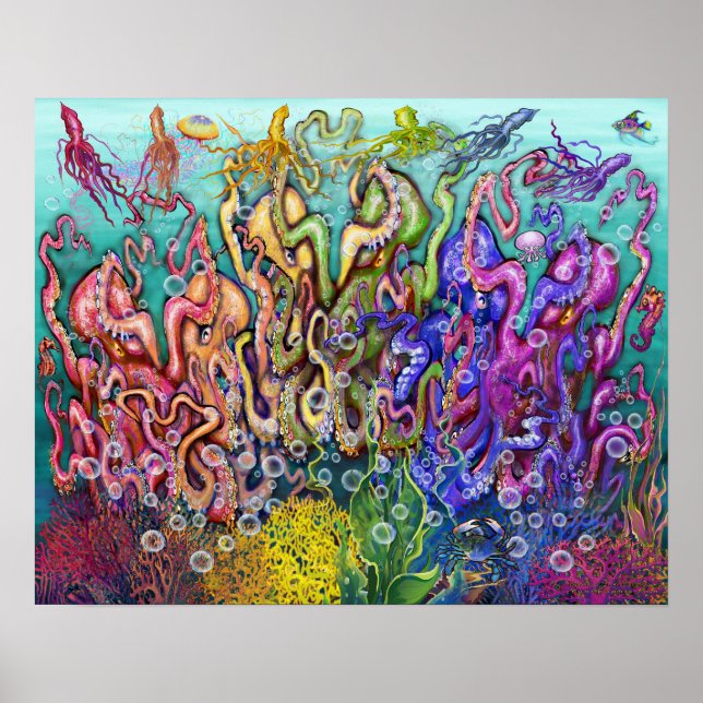 Poster Octopus (Frente)
