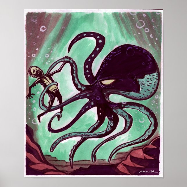 Póster "Octopus" (Frente)