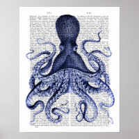 Octopus azul