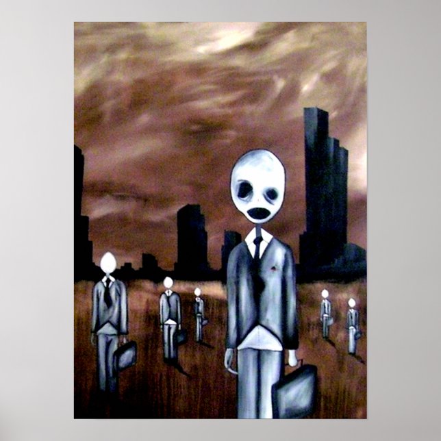 Póster Octopus Boy e seus colaboradores (Frente)