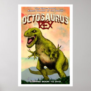 Póster Octosaurus Rex
