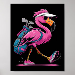 Poster Óculos de Sol de Golfe Ping Flamingo Mulher Senhor