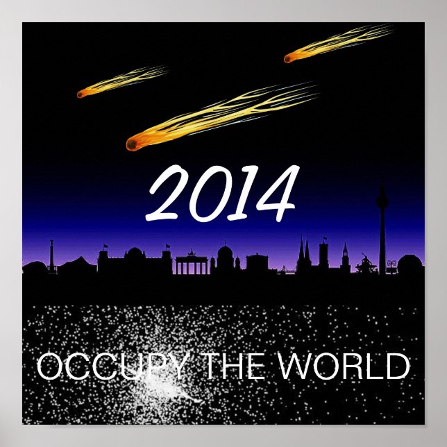PÓSTER OCUPAR O MUNDO 2014 (Frente)