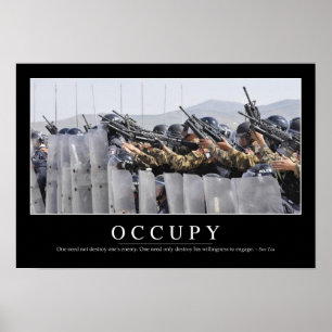 Póster Ocupe: Citações inspiradas