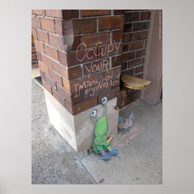 Poster ocupe sua imaginação 2013 (Frente)