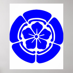Póster Oda Kamon, Japão