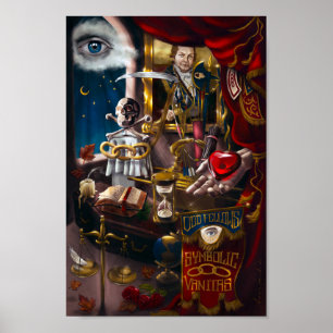 Poster Odd Fellows Symbólica Vanitas