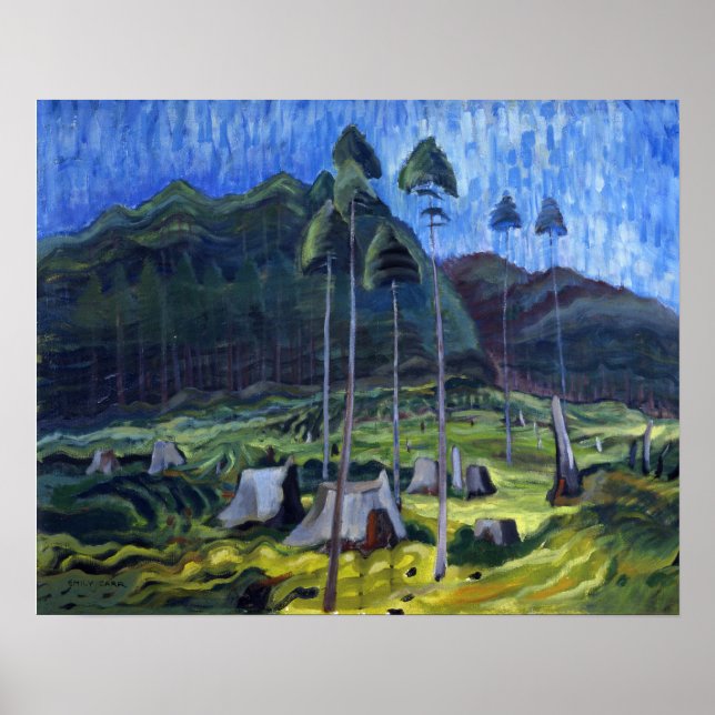 Poster Odds and End by Emily Carr 20x16 (Frente)