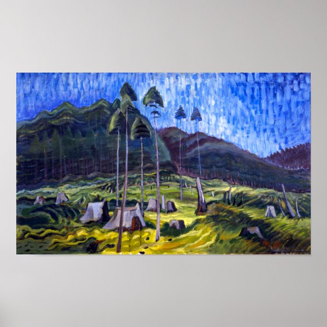 Poster Odds e Ends | Emily Carr | (Frente)