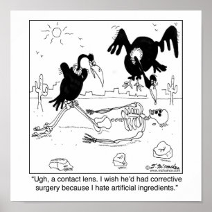 Póster Odeio Ingredientes Artificiais