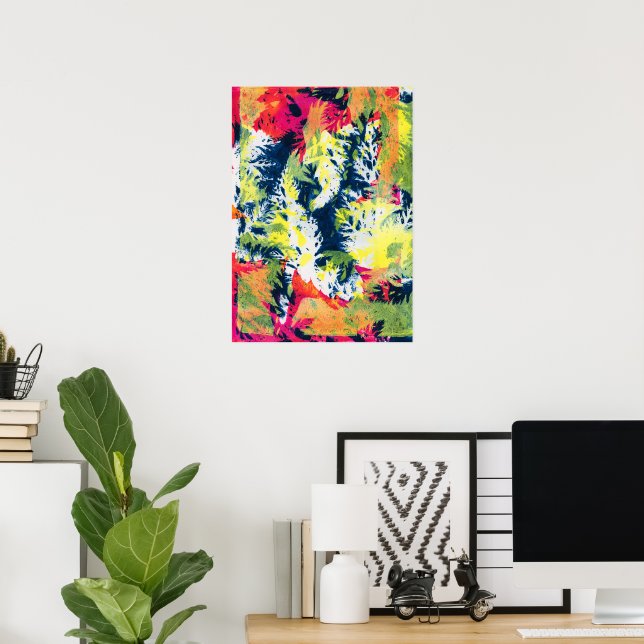 Poster Odenwälder Dschungel (Escritório em casa)