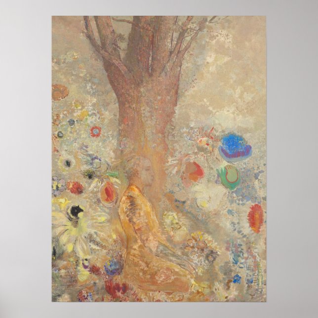 Póster Odilon Redon Buddha em sua juventude CC0027 (Frente)