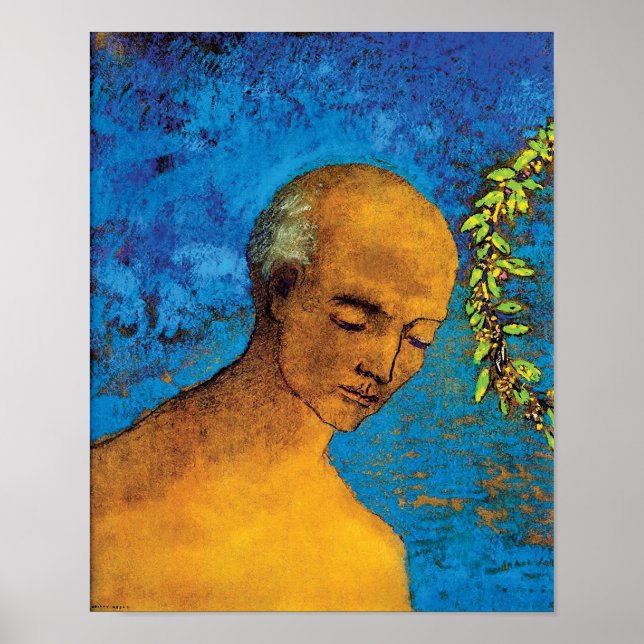 Póster Odilon Redon The Crown - Simbolismo De Belas Artes (Frente)