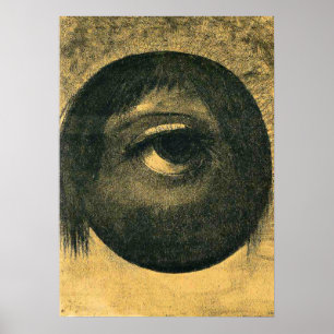 Poster Odilon Redon trabalho de arte, Vision Card,