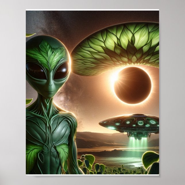Poster Odisseia alienígena: Eclipse Terrestre (Frente)