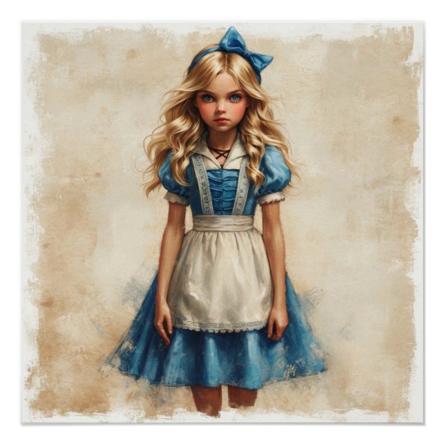 Póster Odisseia de Alice no País das Maravilhas: Capricho (Frente)