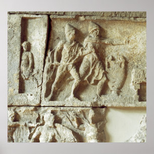 Poster Odisseu descobrindo os pretendentes de sua esposa