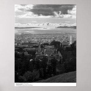 Póster Oeste do Big "C" na tarde