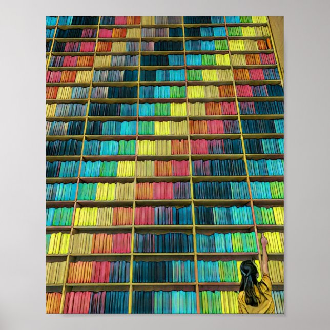 Poster Oferta de Amantes de Biblioteca (Frente)